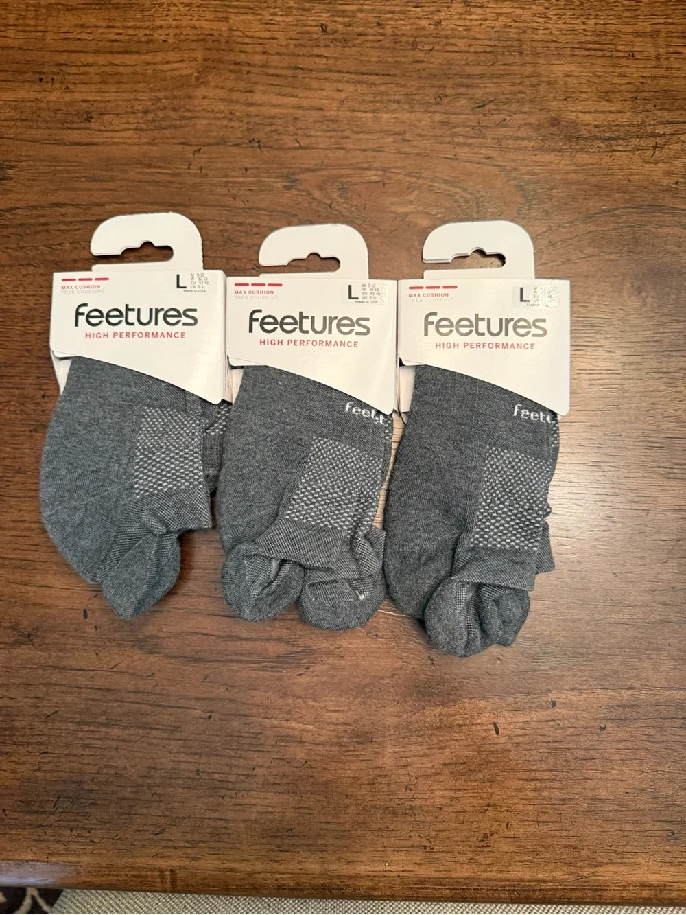 Feetures breathable gray